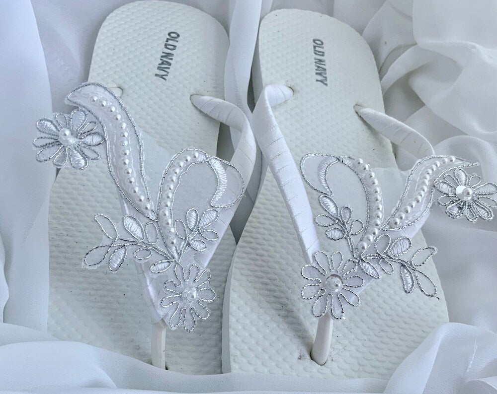 Bridal Flip Flops