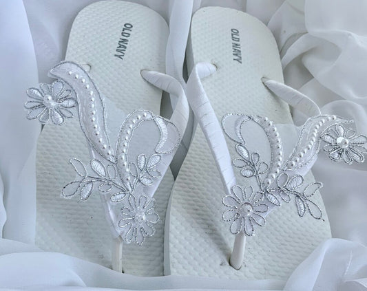 Bridal Flip Flops
