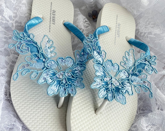 Flower Girl Flip Flops